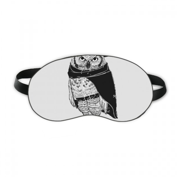 Owl Bird Personification Animal Sleep Eye Shield Soft Night Blindfold Shade Cover