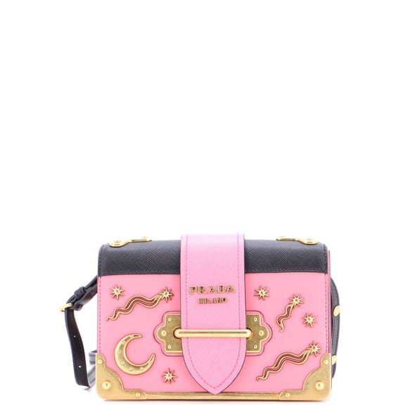 Pre-Owned Cahier Crossbody Bag Embellished Leather Small By Rebag