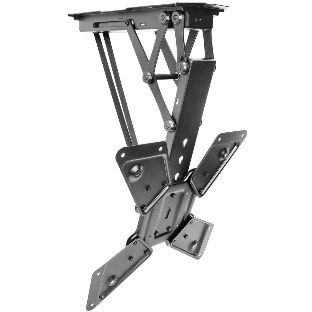 vivo electric motorized flip down pitched roof ceiling tv mount for 23" to 55" screen (mounte