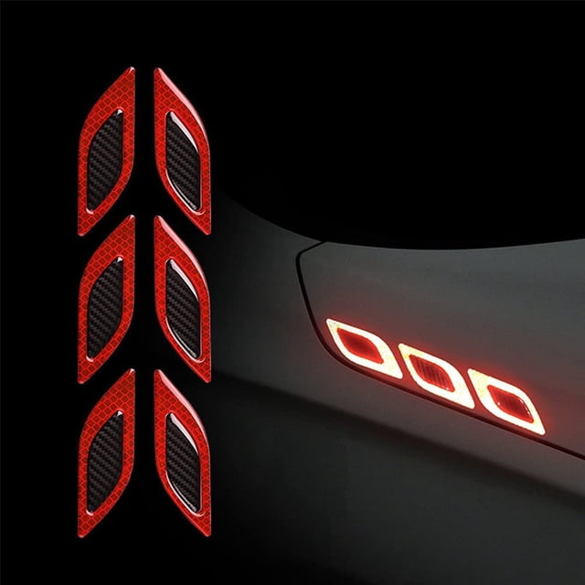 Calcomanías decorativas para automóviles, calcomanías reflectantes de advertencia de seguridad, calcomanías personalizadas para todos los modelos
