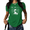 Green, variant on Women's Funny Goose Graphic Short Sleeve T-Shirt Got Too Silly Animal Print Casual Crewneck Summer Tee Top
