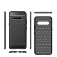 thumbnail image 2 of For LG V60 (5G) ThinQ (5G Version) Case, Heavy-Duty Shockproof Protective Case Armor Guard Shield, Shock Adsorption, Drop Protection [Black], 2 of 7