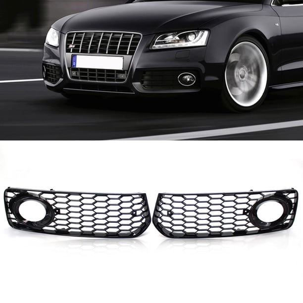 Cubierta de luz antiniebla de malla de parrilla de parachoques delantero Ndcxsfigh para Audi A5 S-Line S5 B8 44785 -1