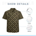 thumbnail image 7 of High Quality Hawaiian Shirts for Men Short Sleeve Aloha Beach Shirt Floral Summer Casual Button Down Shirts Blouses 8A9UF3, 7 of 7
