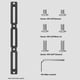 thumbnail image 3 of Adaptador de Portabidón para Bicicleta, Base de Montaje para Portabidón, Posición Ajustable, Soporte Corto para Portabidón., 3 of 5