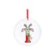 thumbnail image 4 of Decoraciones Del Árbol de Navidad con 26 Letras Del Alfabeto, Rojo Acrílico Fawn Colgante Ornamentos para el Hogar, Decoración Personalizada Del Árbol de Navidad para la Temporada de Vacaciones, 4 of 4