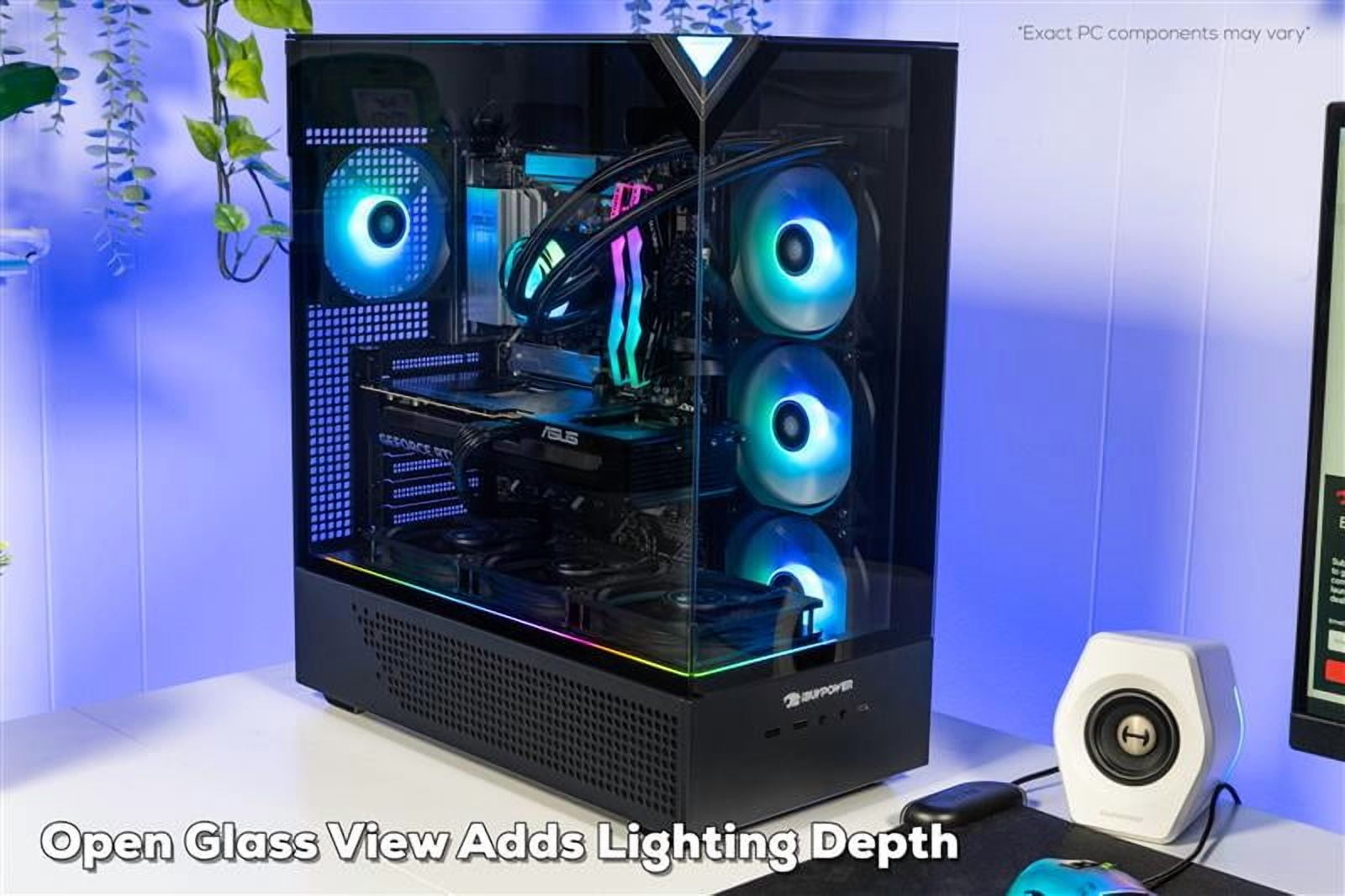 iBUYPOWER Element Gaming PC Desktop Computer Intel Core Ultra 5 225F CPU, NVIDIA GeForce RTX 5060Ti 8GB GPU, 16GB DDR5 RGB 5200MHz RAM, 1TB NVMe SSD, Windows 11 Home, Gamer Keyboard, Mouse-EBI5N56T03
