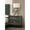 Gray, variant on Transitional Queen Bed In Rustic Gray With Box Pattern And Rubberwood Antique Size Bed, Contemporary Style, Headboard, Plywood & Bedroom Furniture