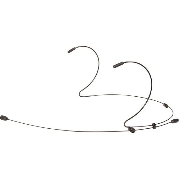 Galaxy Audio HSM4 Dual Ear Headset Mic with 4 Gen 2 Audio Technica Cables, Windscreen, Clip and Case Black