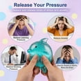 thumbnail image 4 of Mecorevxz Stress Toys Ball with Cute Features Dough Ball Stuffed Bun Sensory Balls Soft Decompression Doughs for All Age(D), 4 of 6