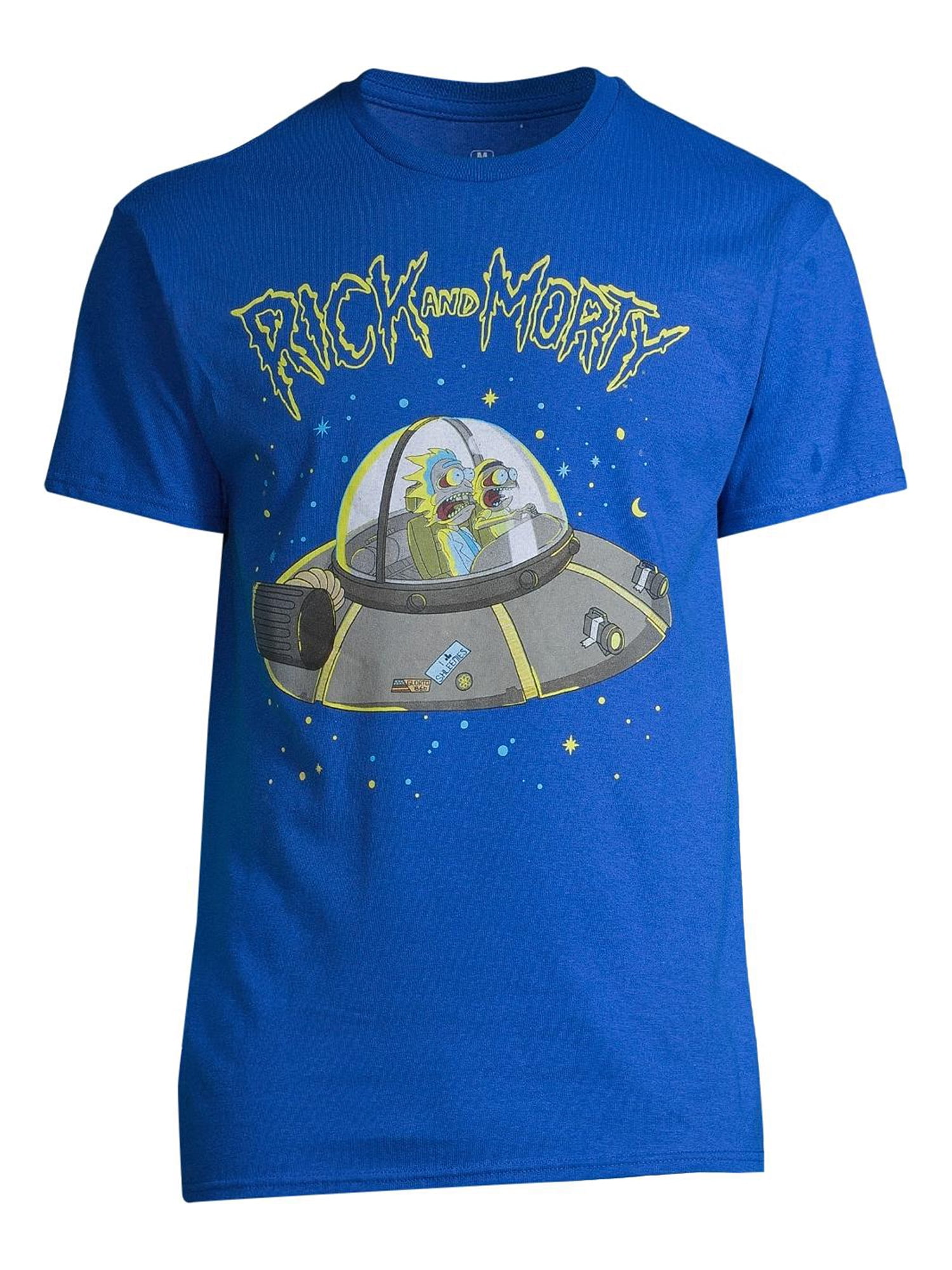 Rick and Morty Lime Spaceship Men's and 