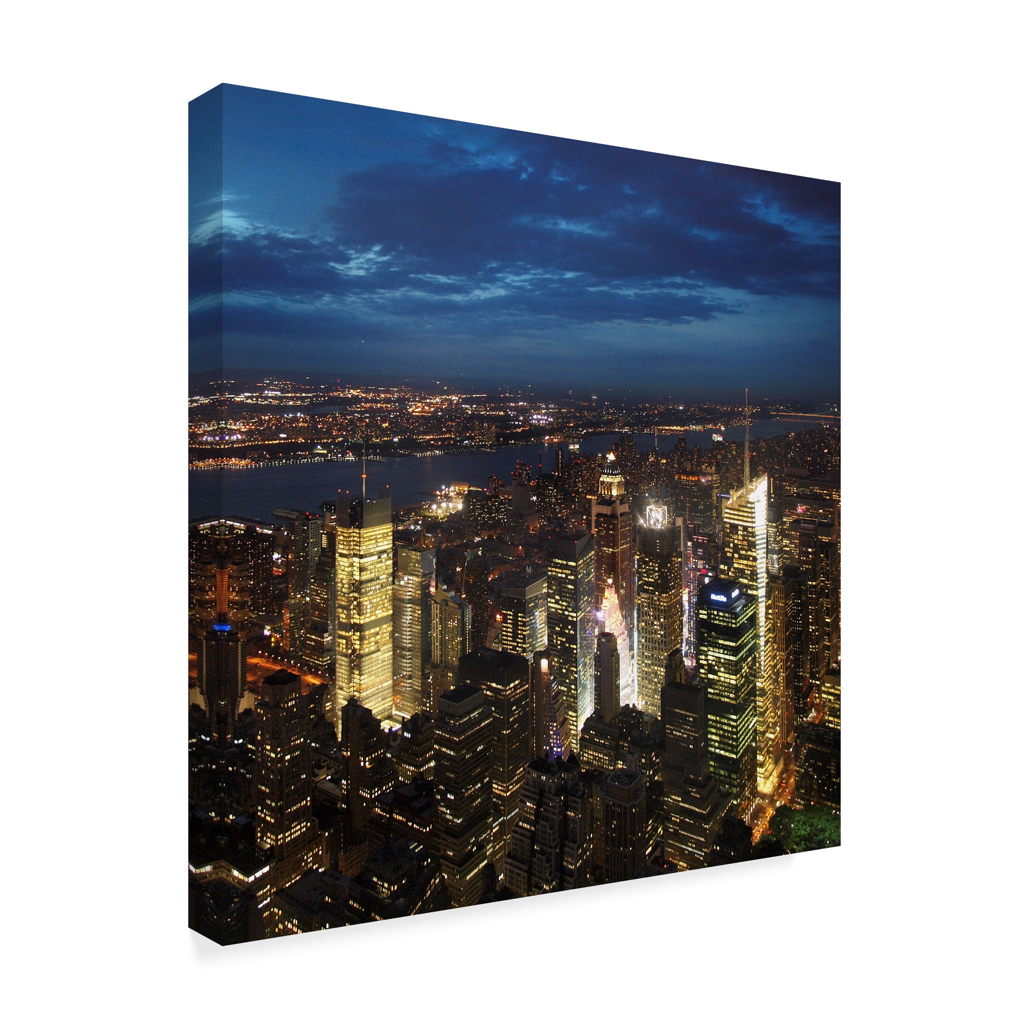 Trademark Fine Art 'NYC Times Square' Canvas Art by Nina Papiorek