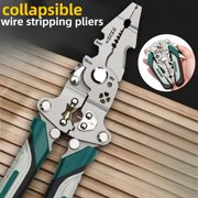 18-in-1 Pocket Multi Tool – Foldable Stainless Steel Multi Tool Pliers with Wire Stripper, Cutter, Crimper, Screwdrivers & Repair Tools, Portable Utility Tool for Camping, Outdoor, Survival & Home Us