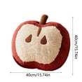 thumbnail image 3 of SIfdSeng Jeté Mignon Doux Rembourré Adorable en Forme de Fruit pour Enfants Maison Canapé Lit Sofa, 3 of 9