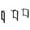 Solid Black, variant on BENCHPRO 29 in. to 35 in. H Adjustable 20 in. L Black Garage Workbench Frame (3-Legs) RAF3-1-Black