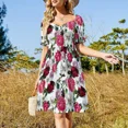 thumbnail image 3 of Floral Dream Sleeveless Dress Dress vintage Woman clothing elegant party dresses for women 2024, 3 of 7