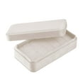 thumbnail image 1 of Abbracc Jewelry s Display Stand Storage Box with Lid Ears Jewelry Box for Drawer White, 1 of 9