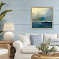 thumbnail image 3 of Stupell Industries Contemporary Channeling Calm Horizon Gold Floating Frame Canvas Art, 25 x 25, by Patrick Dennis, 3 of 8