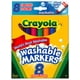 thumbnail image 1 of Crayola Marcadores lavables Broad Point Classic Colors 8/Pack (58-7808) (Paquete de 3) Multi, 1 of 1