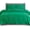 Solid Emerald Green, variant on 4-Piece 100% Turkish Soft Cotton Flannel Sheet Set - Deep Pocket Fitted Sheet, Flannel Sheets - Twin, Purple