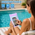 thumbnail image 4 of Funda impermeable flotante para teléfono PEDVSTY, grande, violeta, 4 of 7