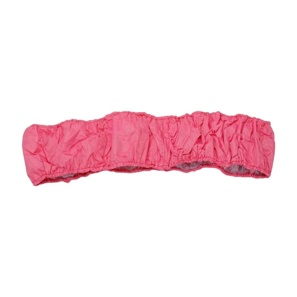 Funda redonda para trampolín con resortes, funda de repuesto para marco de tela Oxford en color rosa 54 pulgadas