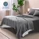 thumbnail image 4 of Bare Home Manta de Cama de Felpa Sherpa Mullida y Suave, Reversible, Liviana, Tamaño King, Gris, 4 of 6