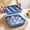 Blue, variant on Ice Cube Tray with Lid, 9-Cavity 3D Soccer Ball Ice Cube Mold, Large Round Ice Ball Maker for Whiskey, Cocktails, Iced Coffee, Game Day and Soccer Party
