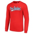 thumbnail image 2 of Men's Starter Red New England Patriots Tailsweep Long Sleeve T-Shirt, 2 of 3