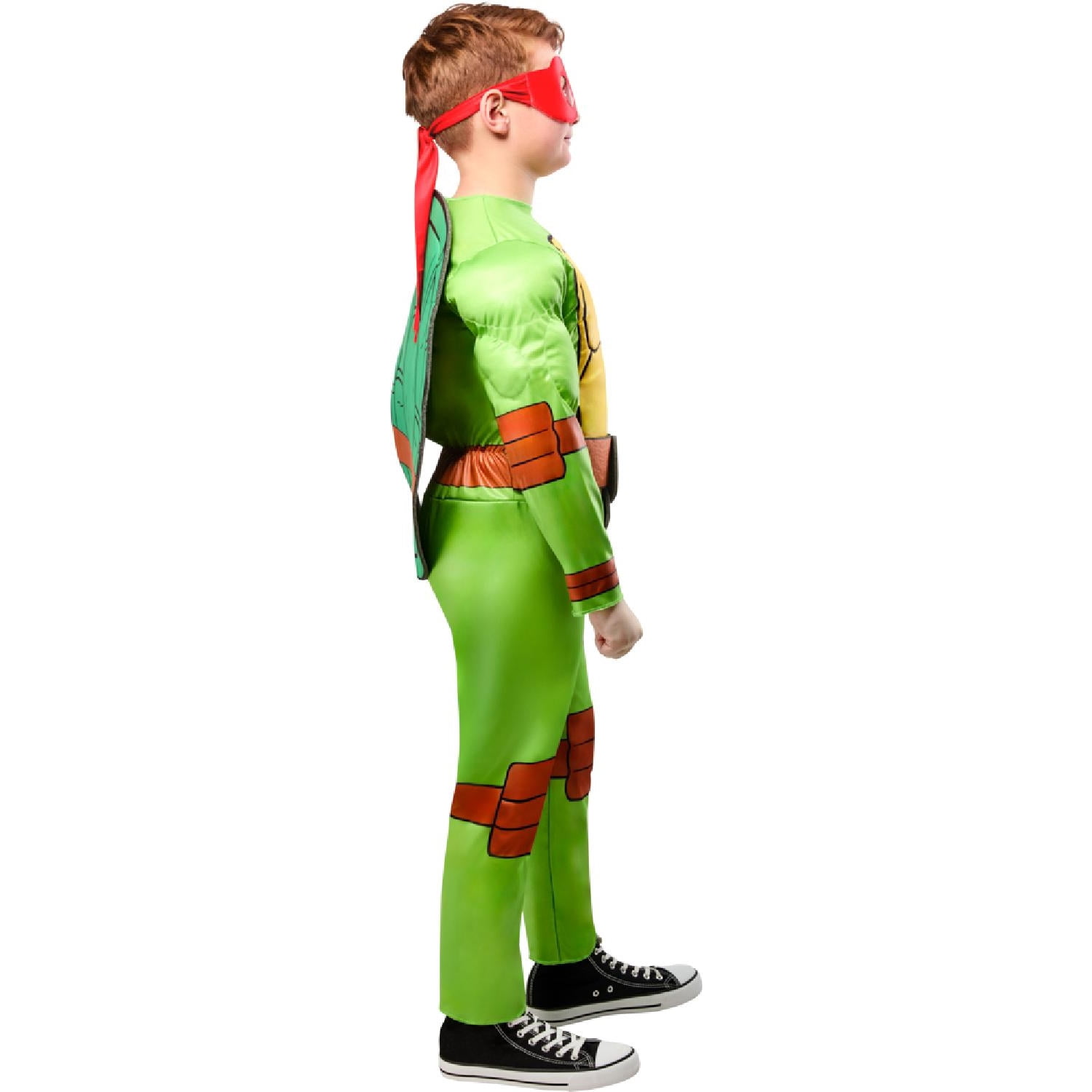Teenage Mutant Ninja Turtle 4 in 1 Halloween Costume for Children, Boys Size M (8), by Rubies
