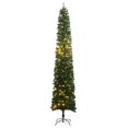 thumbnail image 1 of vidaXL Slim Christmas Tree 300 LEDs 300 cm, 1 of 5