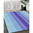thumbnail image 3 of Ahgly Company Machine Washable Indoor Rectangle Transitional Day Sky Blue Area Rugs, 7' x 9', 3 of 7