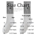 thumbnail image 2 of Lumtrix Knee High Socks For Girls Cotton School Uniform Long Socks With Cute Embroidery For Daily Wear, School Uniforms, Dance Light Gray XL, 2 of 4