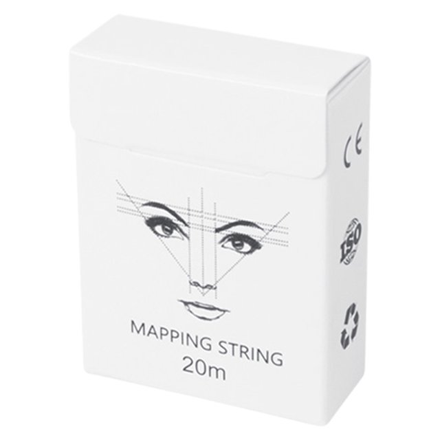 Milaget Ink Positioning Makeup Tool Mapping String Thread Eyebrow Marker Home Use White Ink