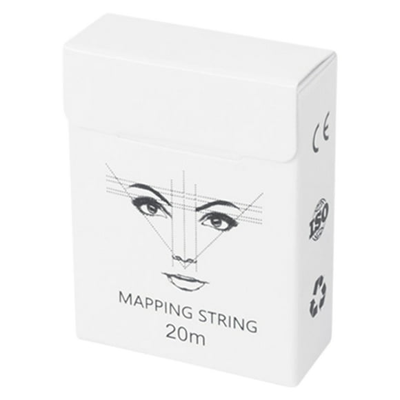 Milaget Ink Positioning Makeup Tool Mapping String Thread Eyebrow Marker Home Use White Ink