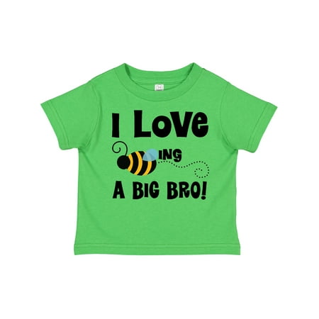 

Inktastic Big Bro Boys Brother Announcement Bee Gift Toddler Boy Girl T-Shirt