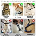 thumbnail image 2 of Airtag Cat Collar, Waterproof Cat Collar with Bell Reflective Strip for Apple Air Tag GPS Tracker, Detachable Airtag Cat Collar with Breakaway Bracket Cat Collar for Cat Dog Kitten Puppy, 2 of 5