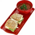 thumbnail image 2 of WWS-, 06600, Melmaine Tidbit Tray, Red, 2 of 4