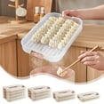 thumbnail image 1 of Xihbxyly Contenedor Transparente para Guardar Alimentos, con Tapa Sellada y Asa, Apilable y Compacto, Organizador para El Refrigerador de La Cocina, Multiusos para Carne y Verduras, 4 Capas, 31 X 23, 1 of 7