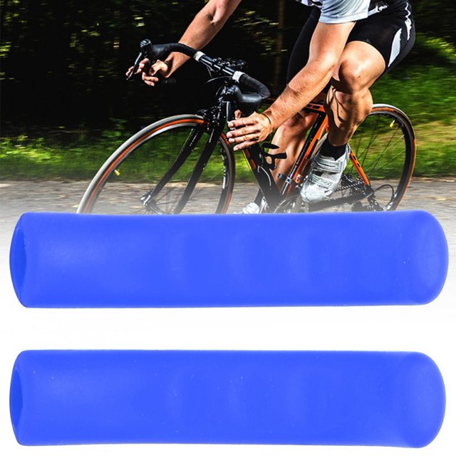 AMONIDA 5 Pair Bike Brake Lever Protector Silicone Mountain Road Bike Brake Lever Protector Anti-skid Brake Handle Cover Accessory