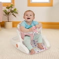 thumbnail image 2 of Asiento de piso para bebé Bright Starts Learn-to-Sit de 2 posiciones, rosa, 2 of 9