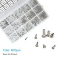 thumbnail image 5 of 800 Pc Tiny Screws for Electronics, Small Mini Pan Head Machine Kit Eyeglasses Watches Clocks Repair, 5 of 10