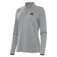 thumbnail image 2 of Women's Antigua  Gray Minnesota Golden Gophers Reprocess Quarter-Zip Top, 2 of 3