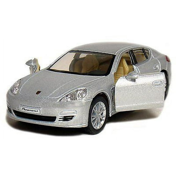 Kinsmart 5" Porsche Panamera S diecast model toy 1:40 scale car sedan Silver