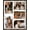 Brown, variant on 11x14 Collage Frame For 5 4x6 Photos Gold
