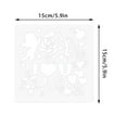 thumbnail image 3 of Dvkptbk Explosion Box Theme Lace Ruler Painting Template Surprise Gift Box Square Handmade Album Graffiti Template, 3 of 6