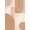 Beige, Pattern 8, variant on ODIKA 4'x6' Pink Mocha and Abstract Design Washable Area Rug Midcentury Modern Geometric Pattern Style for Bedroom, Reading Nook, Pet Friendly & Non-Shedding