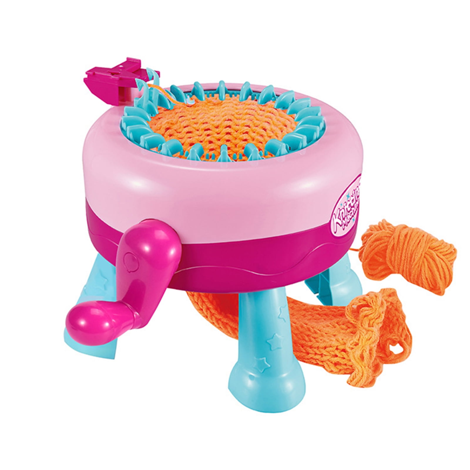 Knitting Toy Kit 22 Needles Smart Weaving Round Rotating Double Knit