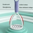 thumbnail image 7 of Naierhg Potato Masher Uniform Mesh Labor-saving Polypropylene Press-on Style Potato Ricer Puree Kitchen Tool for Home, 7 of 7