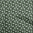 thumbnail image 1 of oneOone Rayon Dark Green Fabric Asian Block Umbrella Craft Projects Decor Fabric Printed By The Yard 56 Inch Wide, 1 of 5